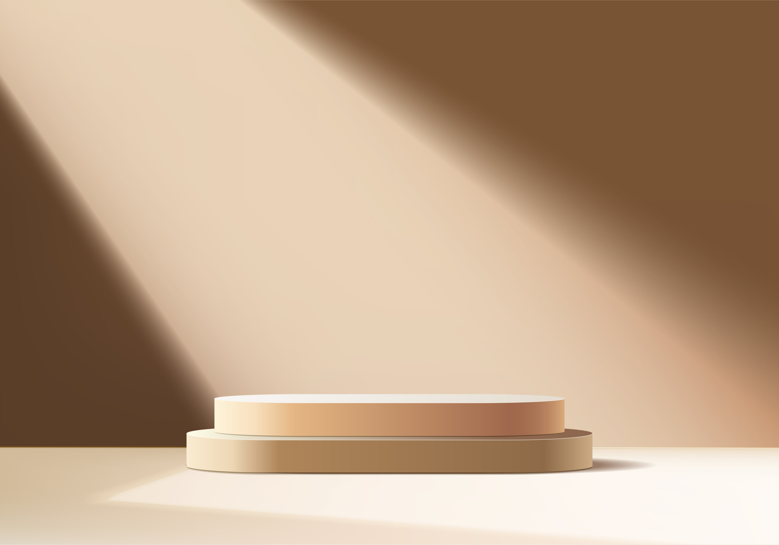 Minimalist Podium with Shadow